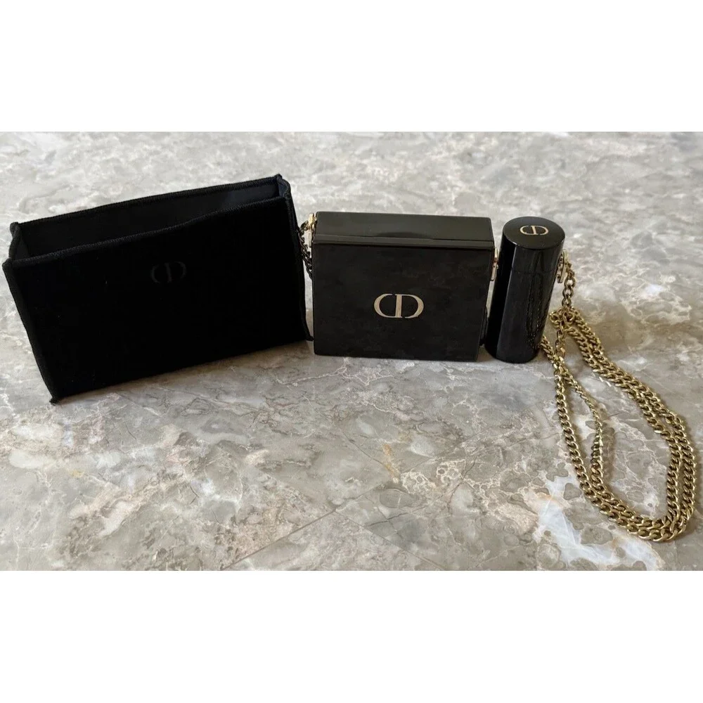 Dior Rouge Dior Minaudière Limited Edition Clutch & Lipstick Gift Set 4 Lipstick